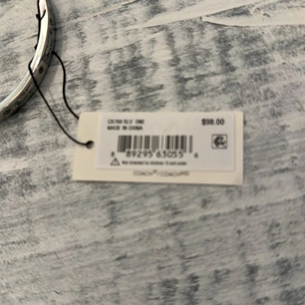 Coach Signature Hinged Bangle - Picture 6 of 6